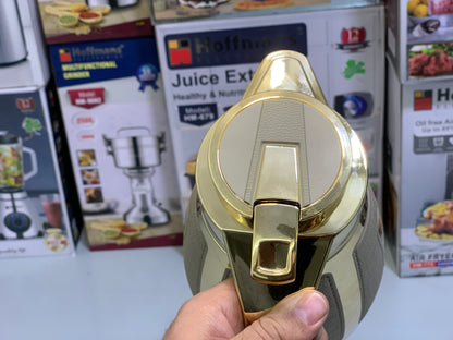 Unique Thermos with leather straps