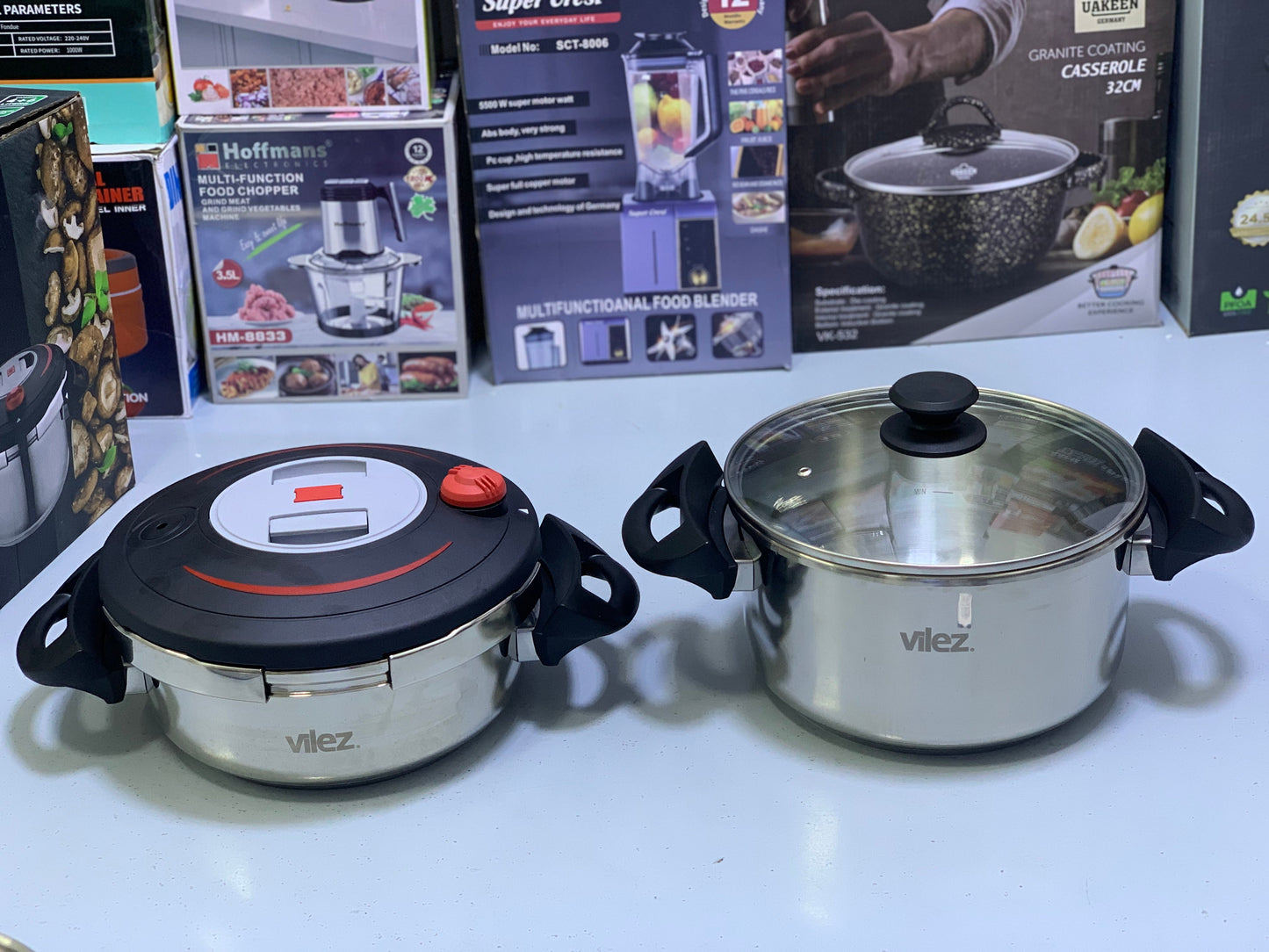 Vilez’s 3 in 1 Pressure cooker| 6L and 4L