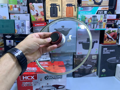 6 Safeguard HCX 3 in 1 Pressure Cooker Stainless Steel