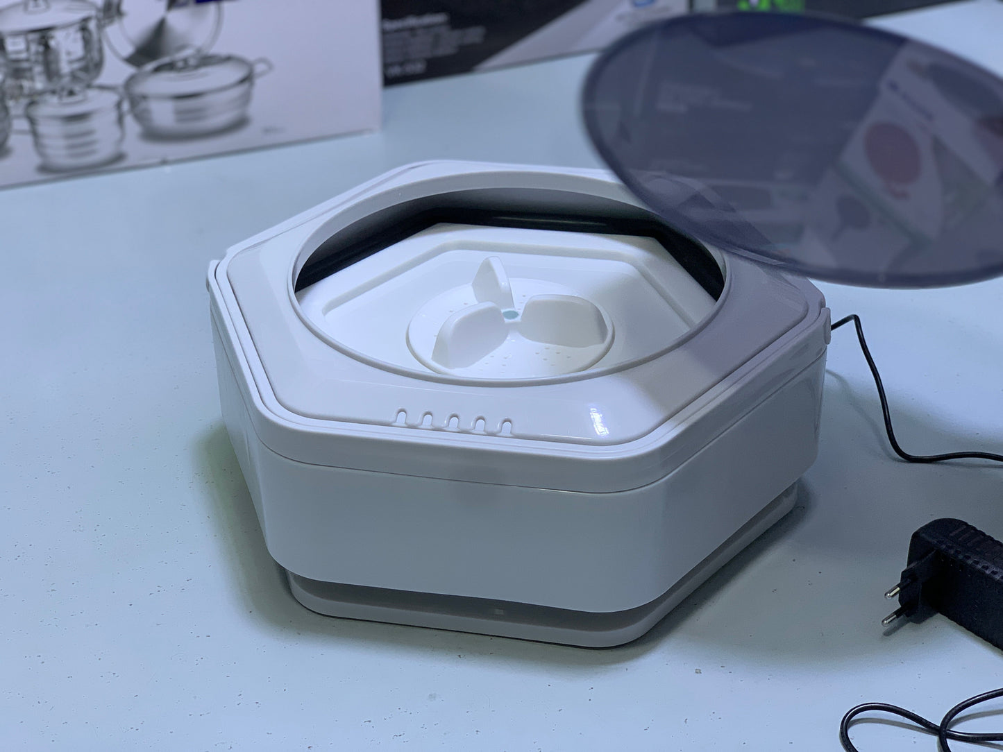 Folding portable washing machine