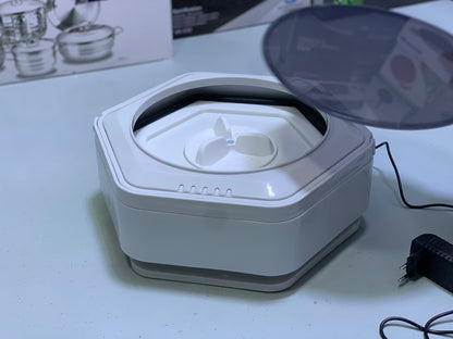 Folding portable washing machine