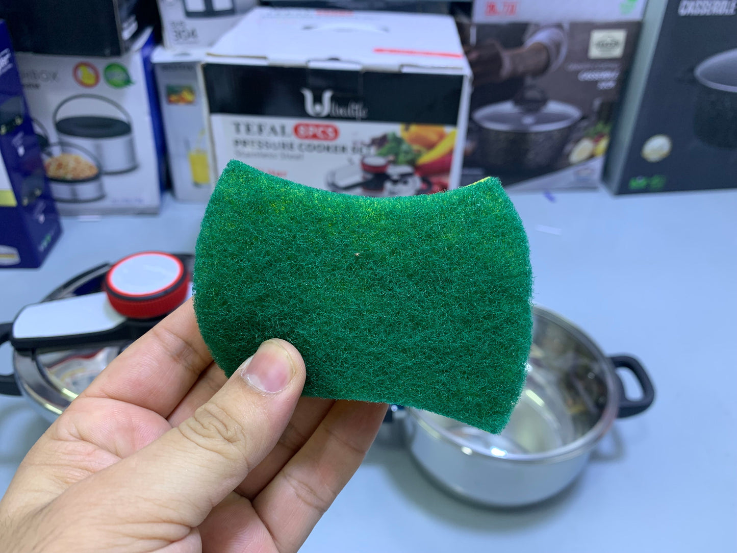 TEFAL 3 in 1 Pressure Cooker 5L and 7L Stainless Steel 18/10