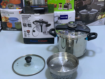 happpy unique 9L 2 in 1 Pressure Cooker Stainless Steel