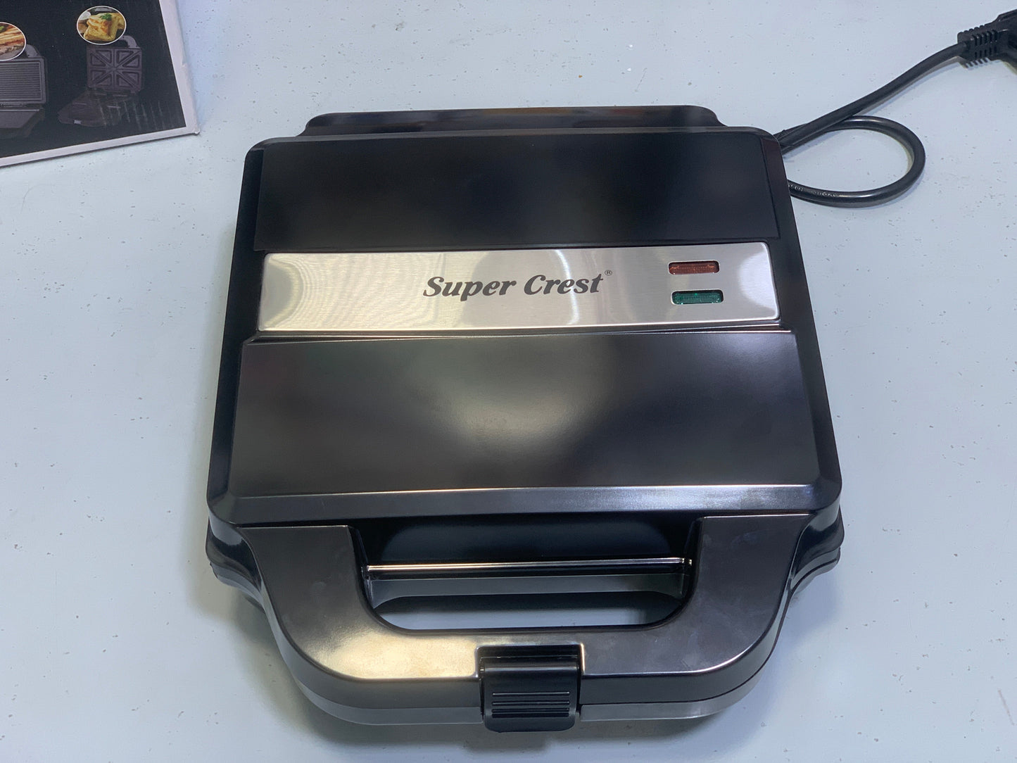 Super Crest Sandwich Maker Model SCT: