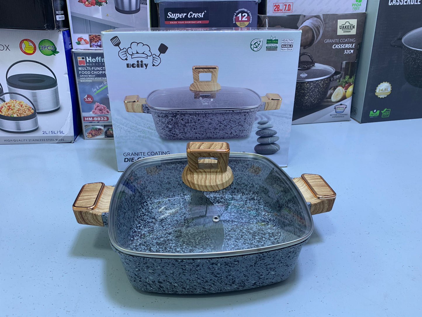 UIIOY Universal Granite Die Cast Hot Pot 28cm