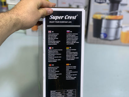 Super Crest Sandwich Maker Model SCT: