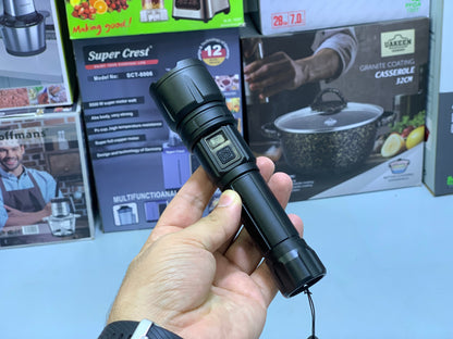 Coba USB Charging LED Flashlight, Handheld Torch Model- TG