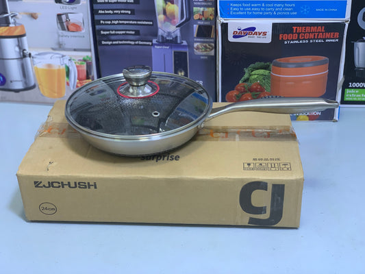 Shallow Laser Coating Frying Pan Non Stick Skillet