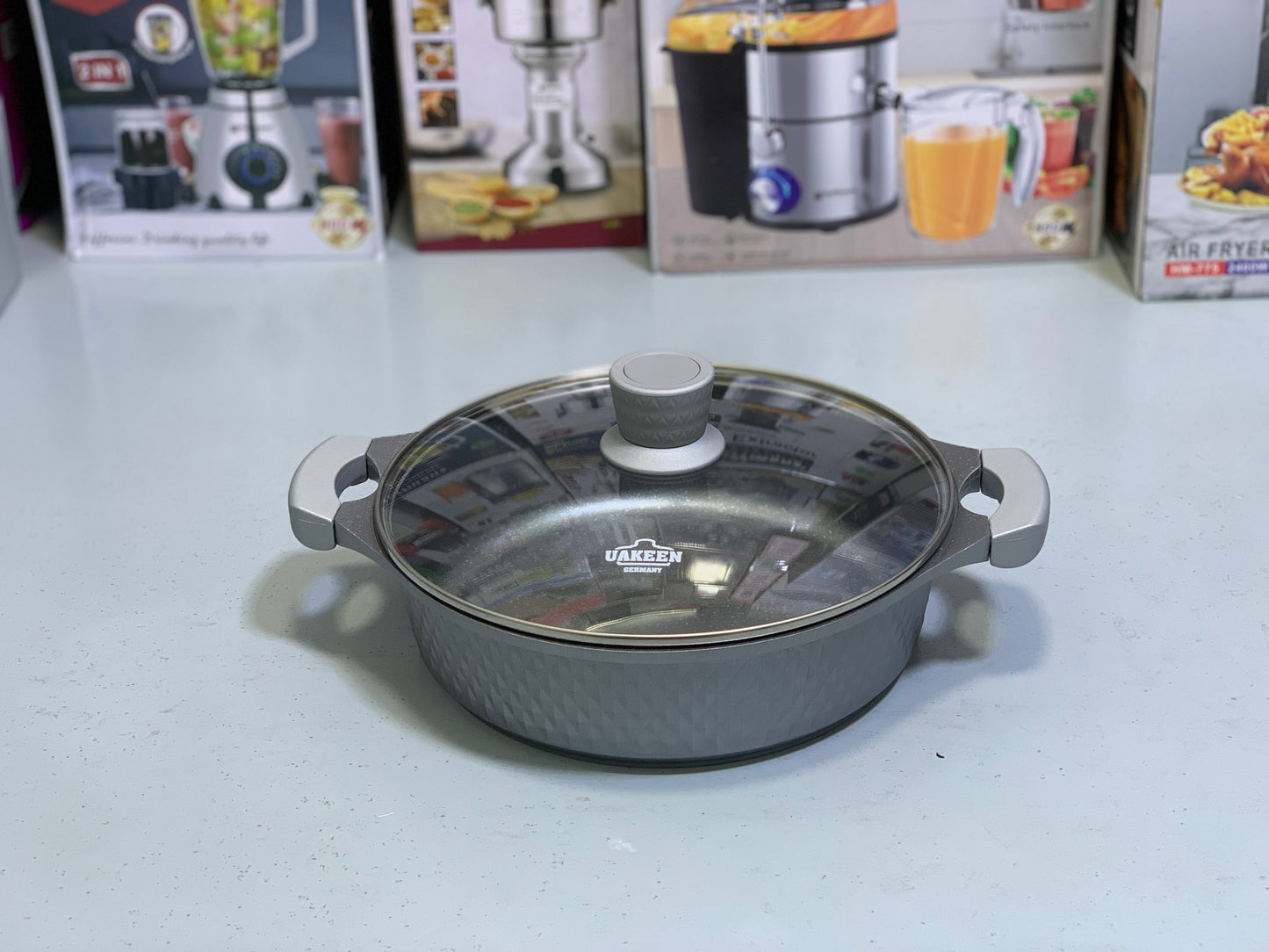 UAKEEN 10 Pieces Cookware Set| Granite Coated Ser