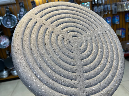 26cm Non Stick Marble Coated Signature Grill Pan - Grey