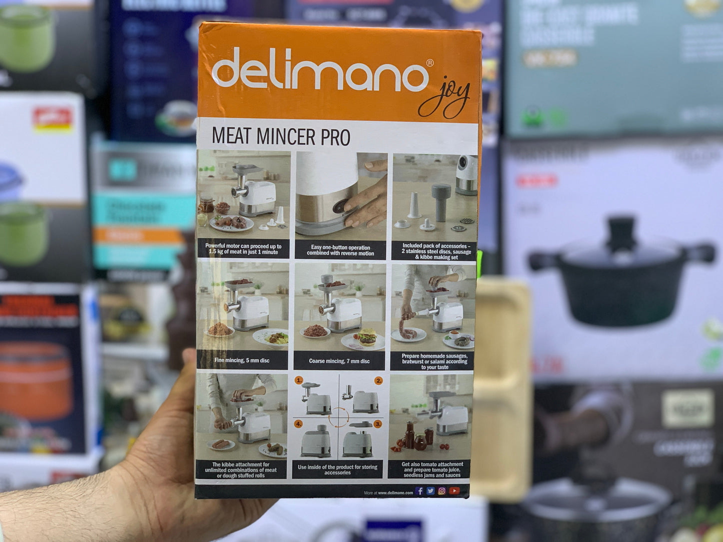 Delimano Meat Mincer Pro