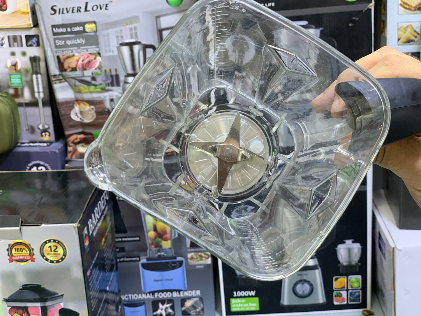 Bardefu 3-in-1 Blender, Chopper & Grinder – 2.5L | 9500W Copper Motor | Model: BF-5040