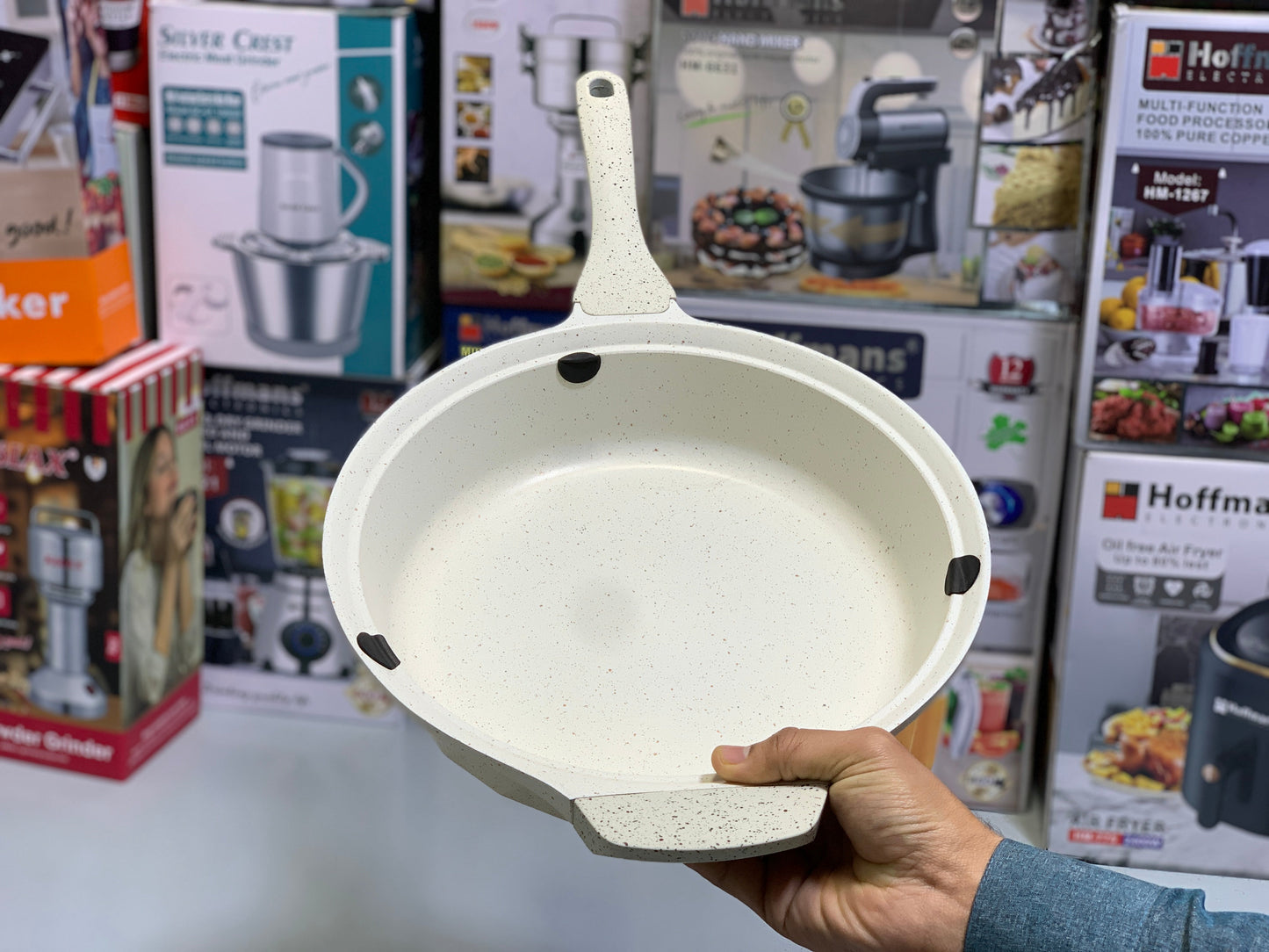 Granite Coated Deep Frying Pan 28 cm