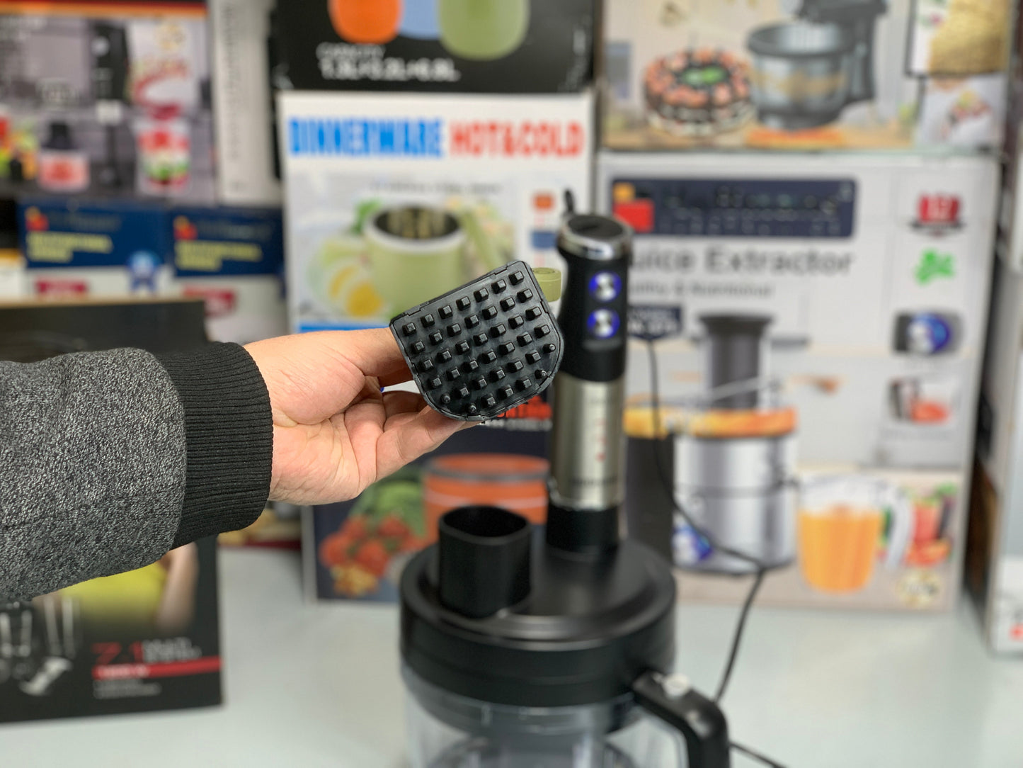 Redmond Hand Mixer and Blender Stainless Steel