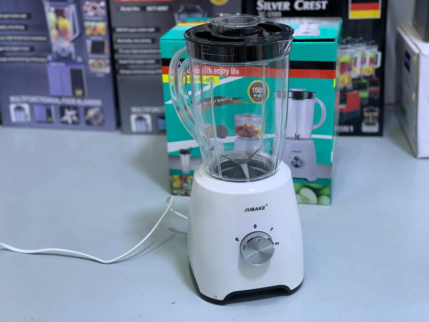 JUBAKE 4-in-1 Multifunctional Food Chopper – 1500W | Powerful & Versatile Kitchen Tool