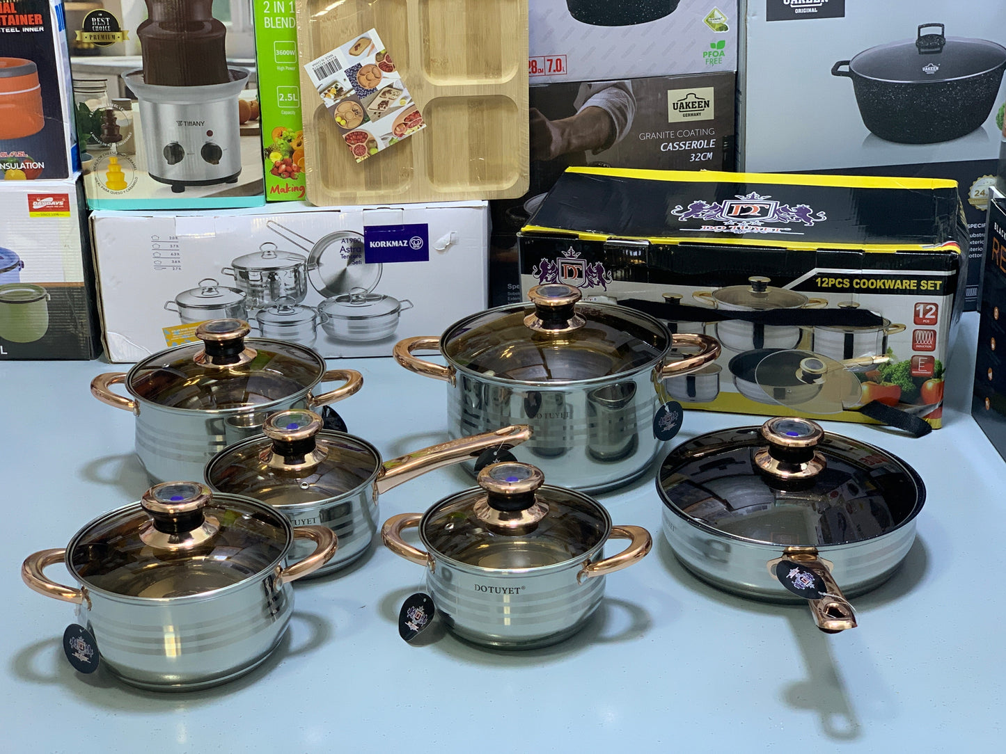 12 Pieces Cookware set|Do Tuyet Vietnam Brand