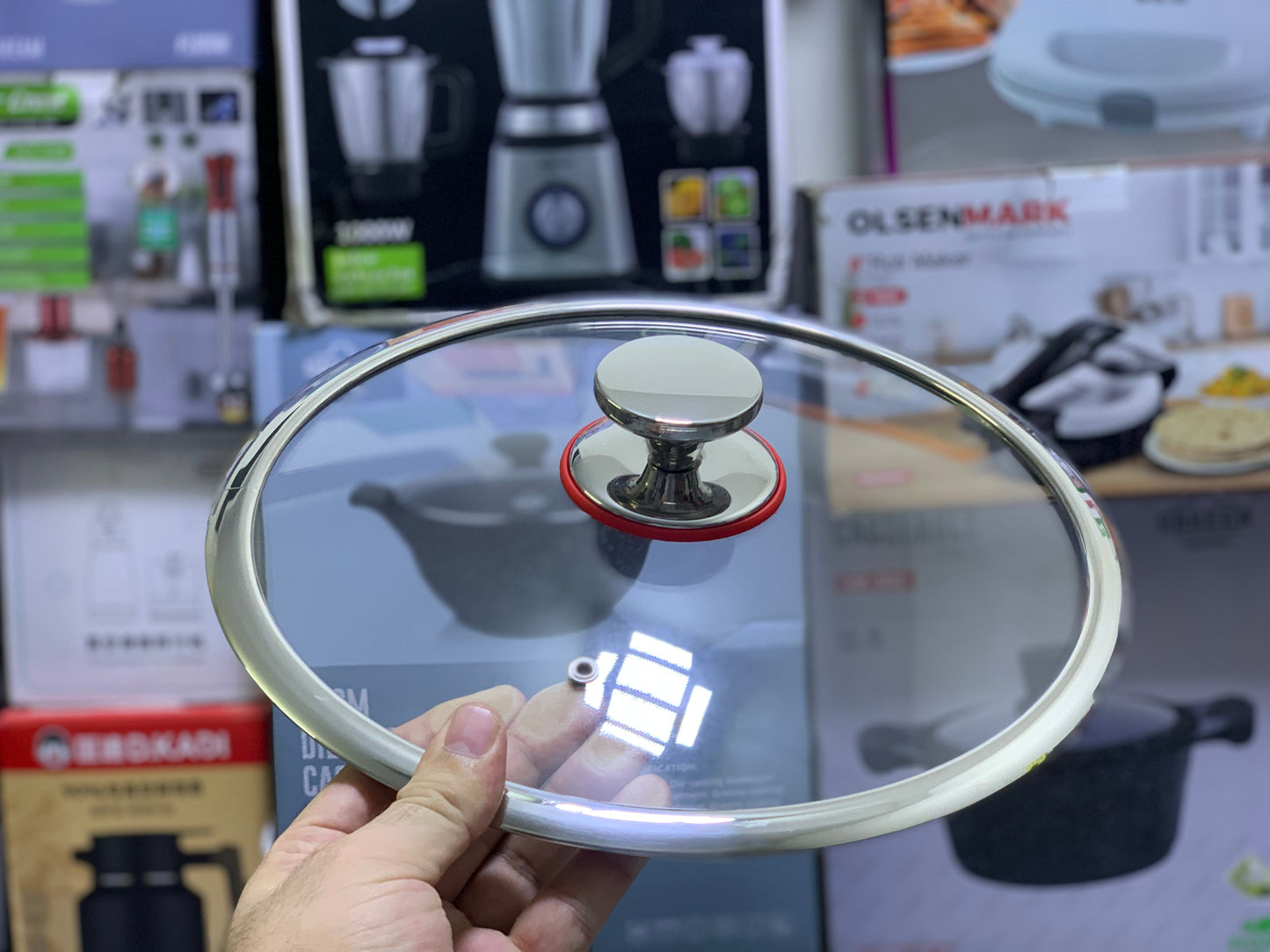 Shallow Frypan with Lid Laser Coating SUS 316