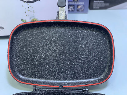 UAKEEN Original Grill Pan| 40 cm and 36 cm| Die-Casting|