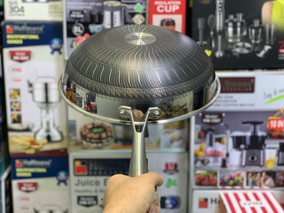 Laser Coating deep Fry Pan |32cm, 34cm & 36cm|