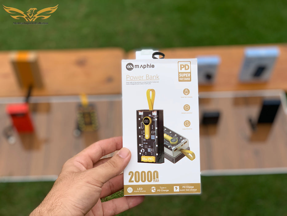 Imported Maphie's Brand Power Bank - 20000 mAh