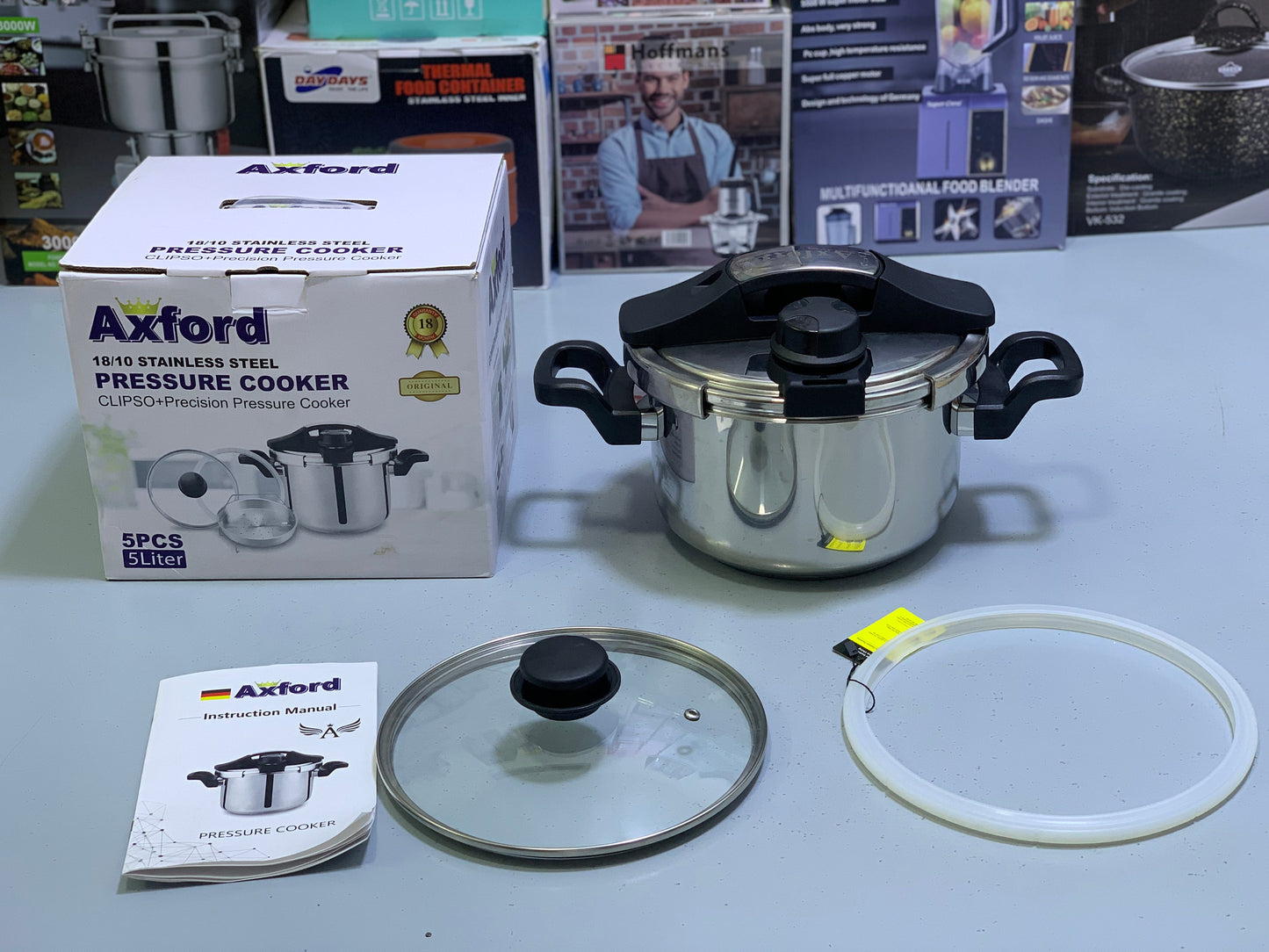Axford 5L Pressure Cooker|18/10 Stainless Steel