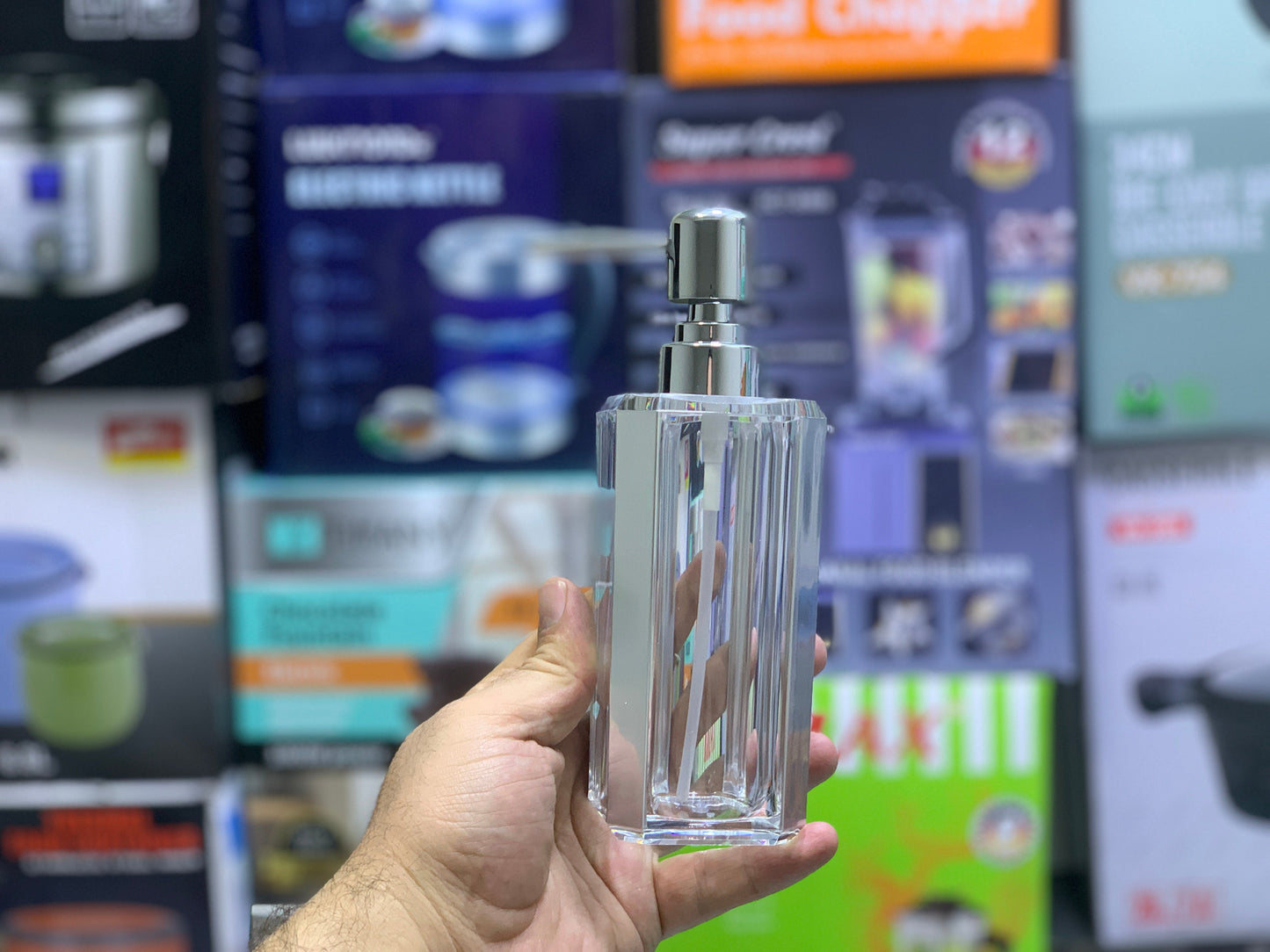 Acrylic Bathroom Set for Bathroom organization 4 Pieces