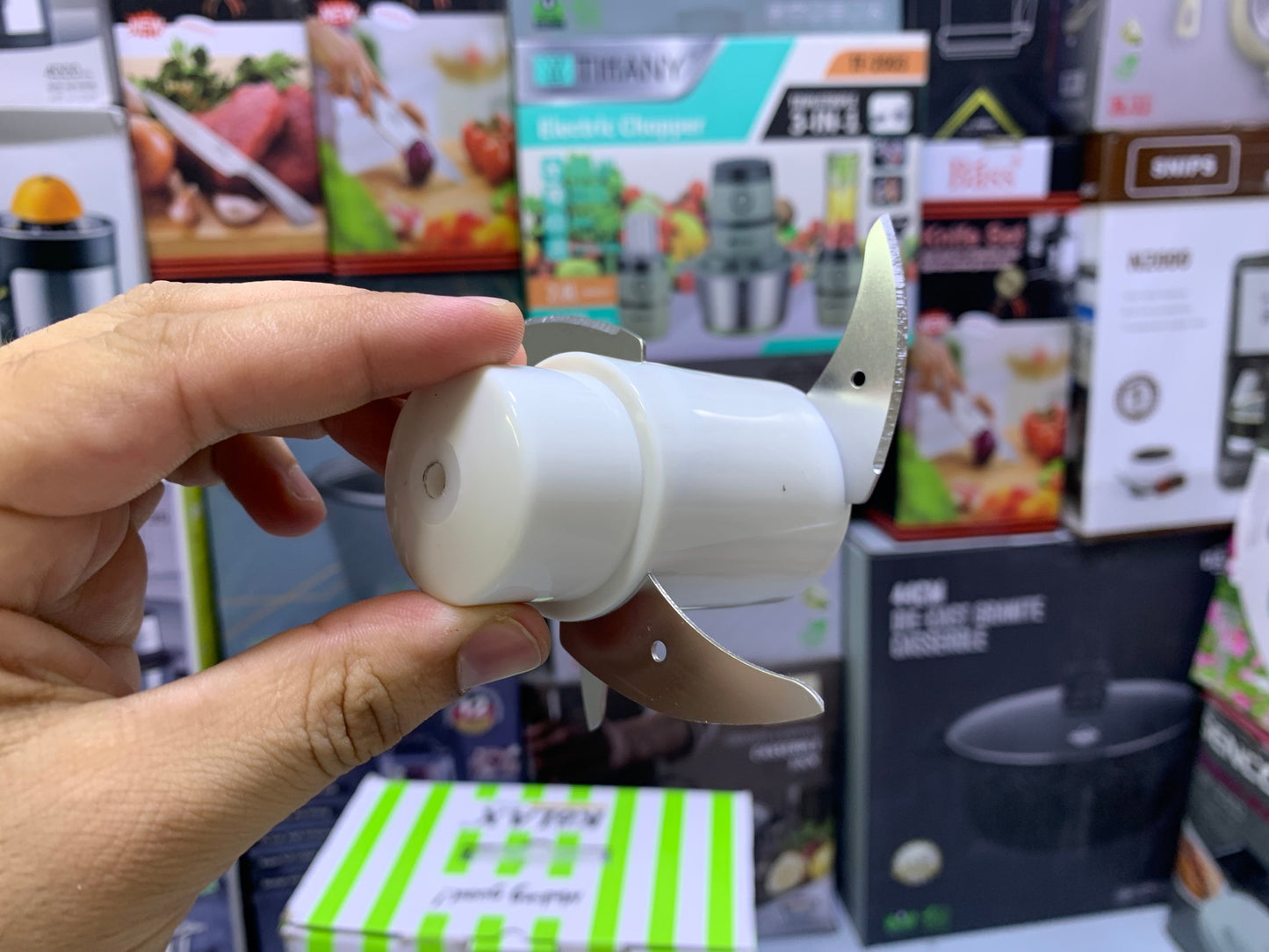 Kolax 4 in 1 Food Processor 1200w Stainless Steel Blades