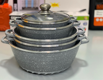 Imported Unique's 10 Pieces Cookware Se