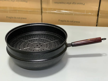 2 in 1 Frying Pan and Steamer 32cm