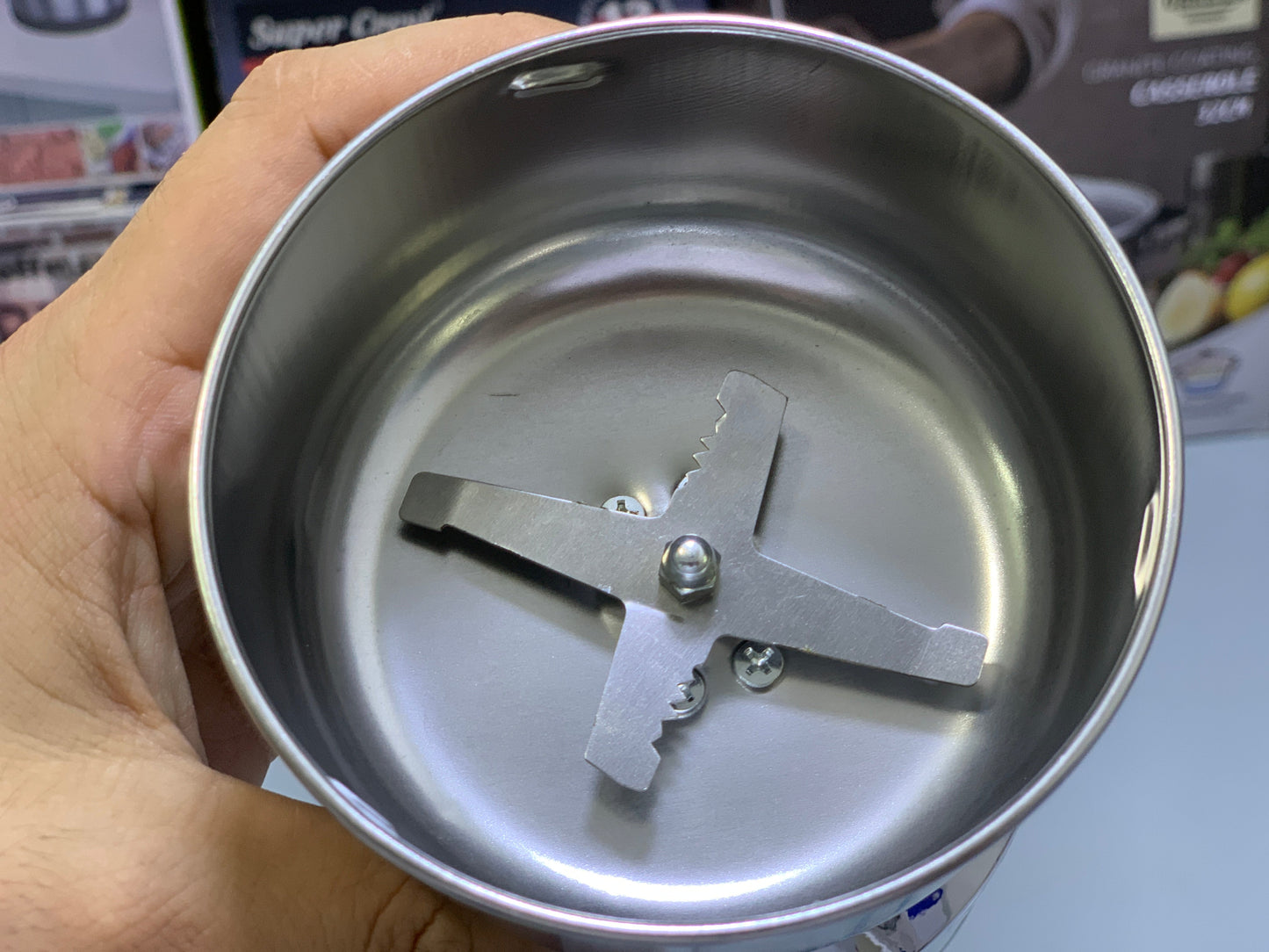 Electric Mini Grinder Capacity 50G and 200w