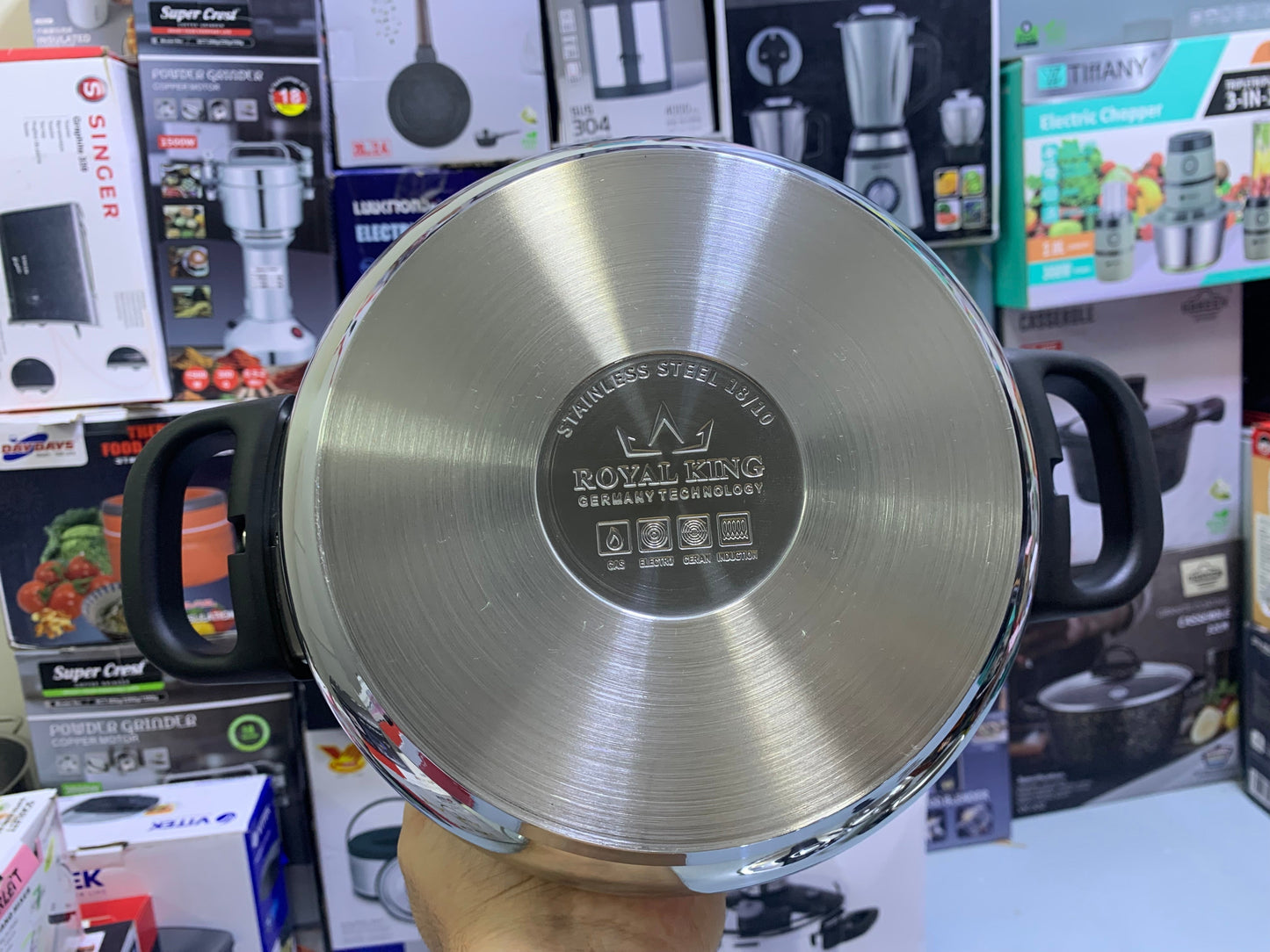 Royal King 3 in 1 Pressure 4L and 6L Stainless Steel