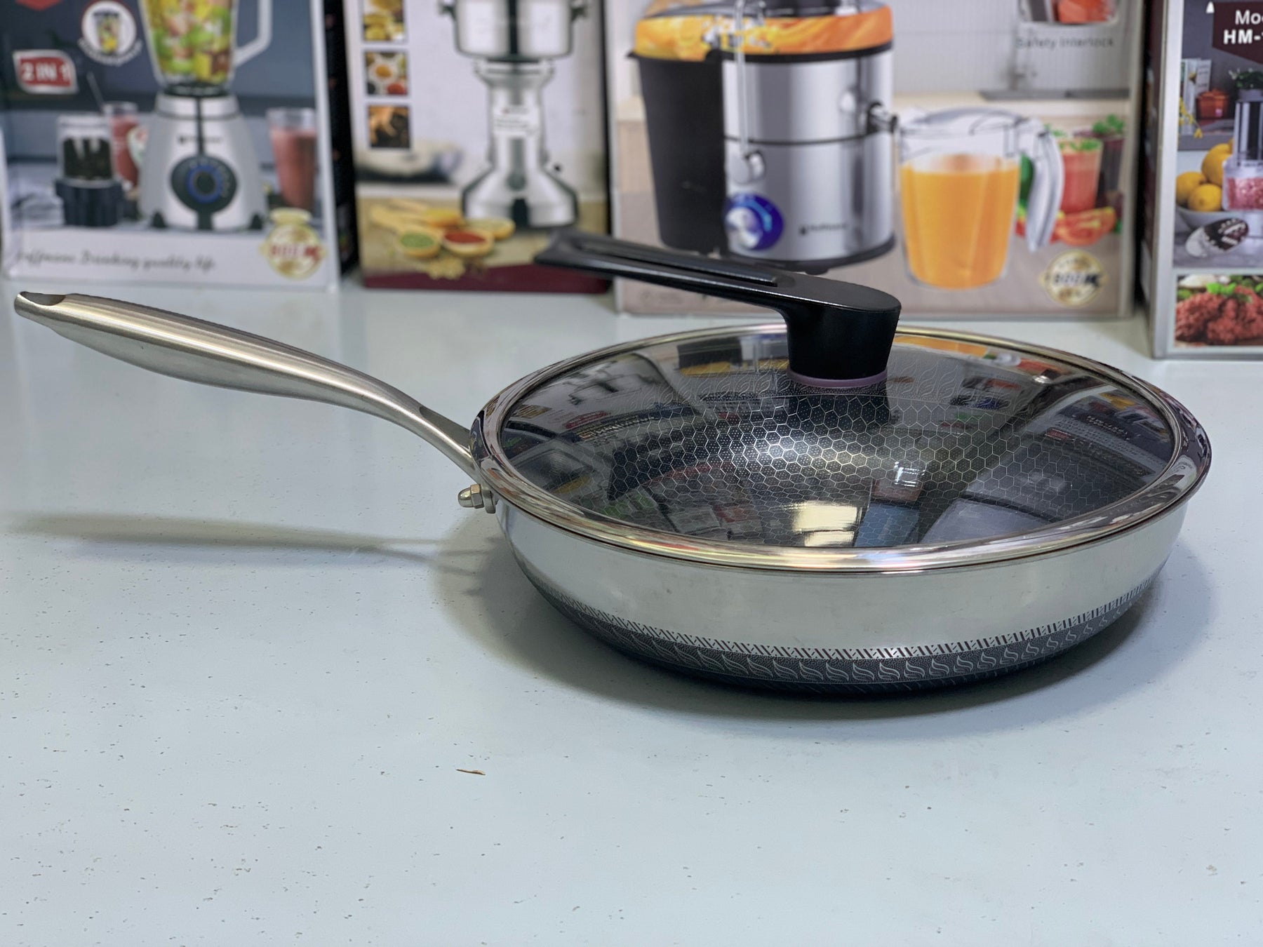 Laser Coated Shallow fry Pans| Top quality