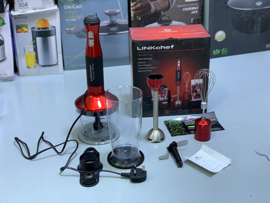 Linkchief 5 in 1 Hand Blender Set Stainless Steel