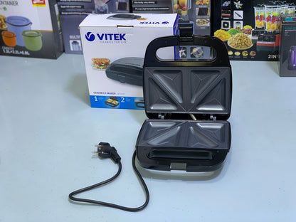 VITEK Sandwich maker 750w Cool touch Handles Model: VT-7147
