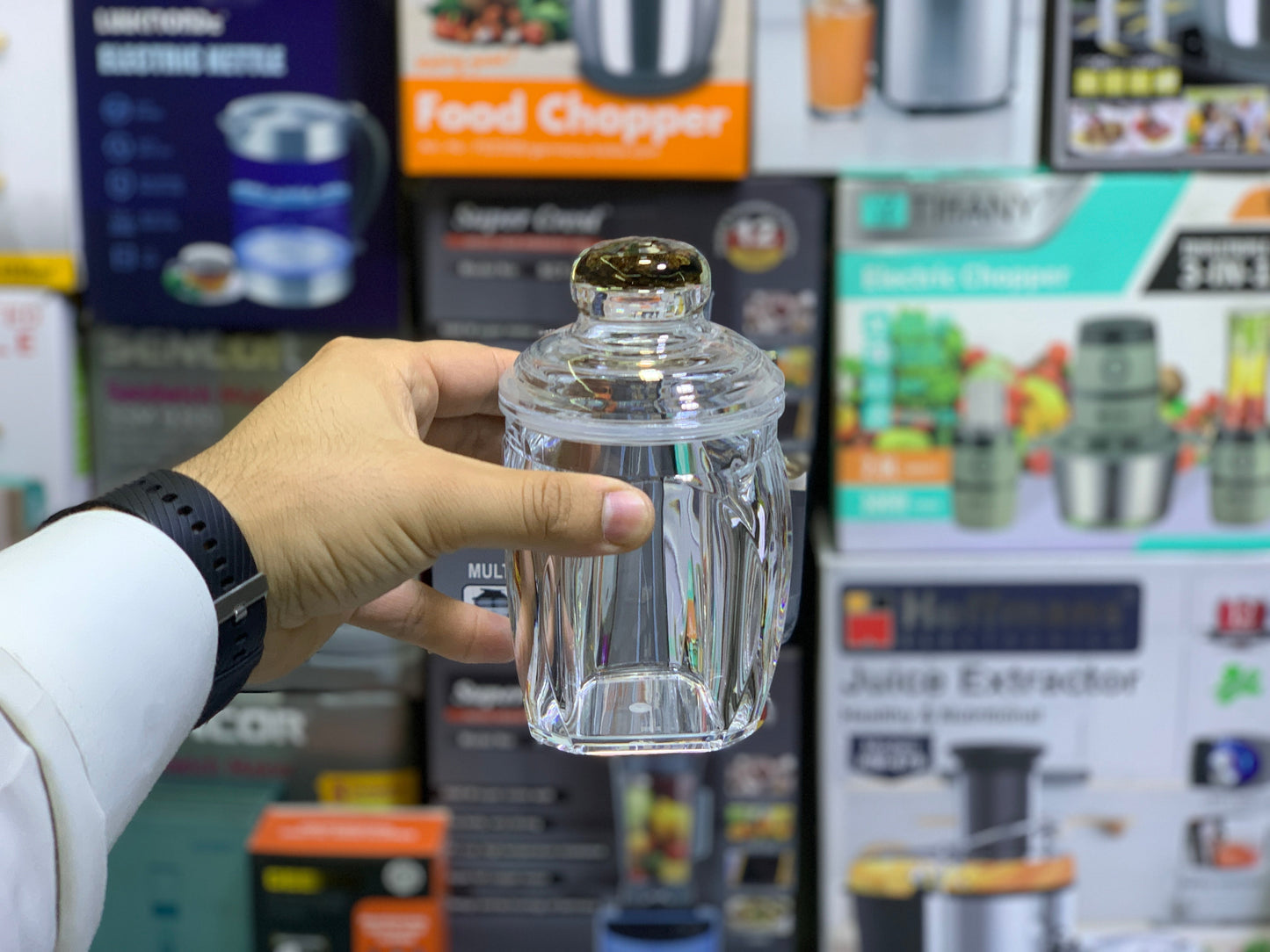 4 Pieces Kitchen Storage Organizer , Spice seasoning 🧂 Tanks , Airtight Kitchen Containers