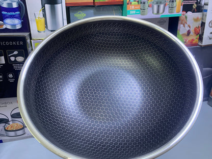 Laser coating frying pan Stainless Steel SUS 316