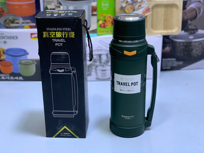 Travel Pot Water Bottle 2500ml and SUS 304 Stainless Steel Hot and Cool 24 Hours
