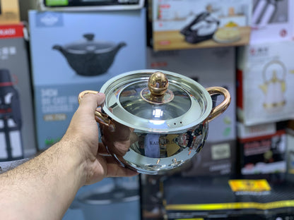 Kaisa Villa 12 Pieces Cookware set Stainless Steel