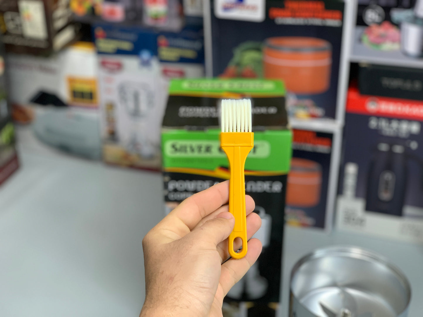 Silver Crest Grinder Stainless Steel