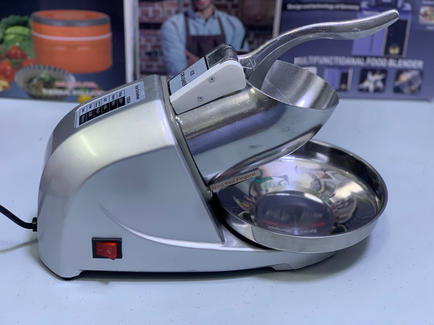 Ice Crusher|4 Crushing Blades|300W