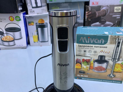 Mivan 4 in 1 Hand Blender Set Stainless Steel 2800w Model MI-BL305