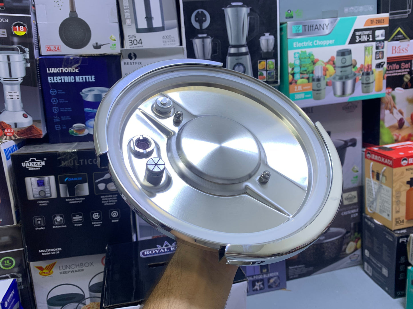 Royal King 3 in 1 Pressure 4L and 6L Stainless Steel