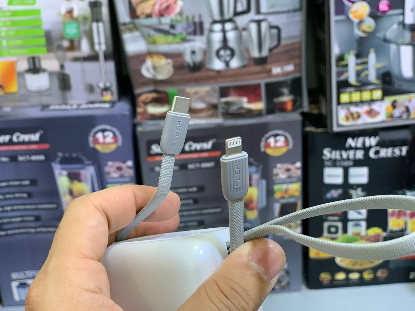 30000mAh Power Bank – 120W Fast Charging for Mobile Devices