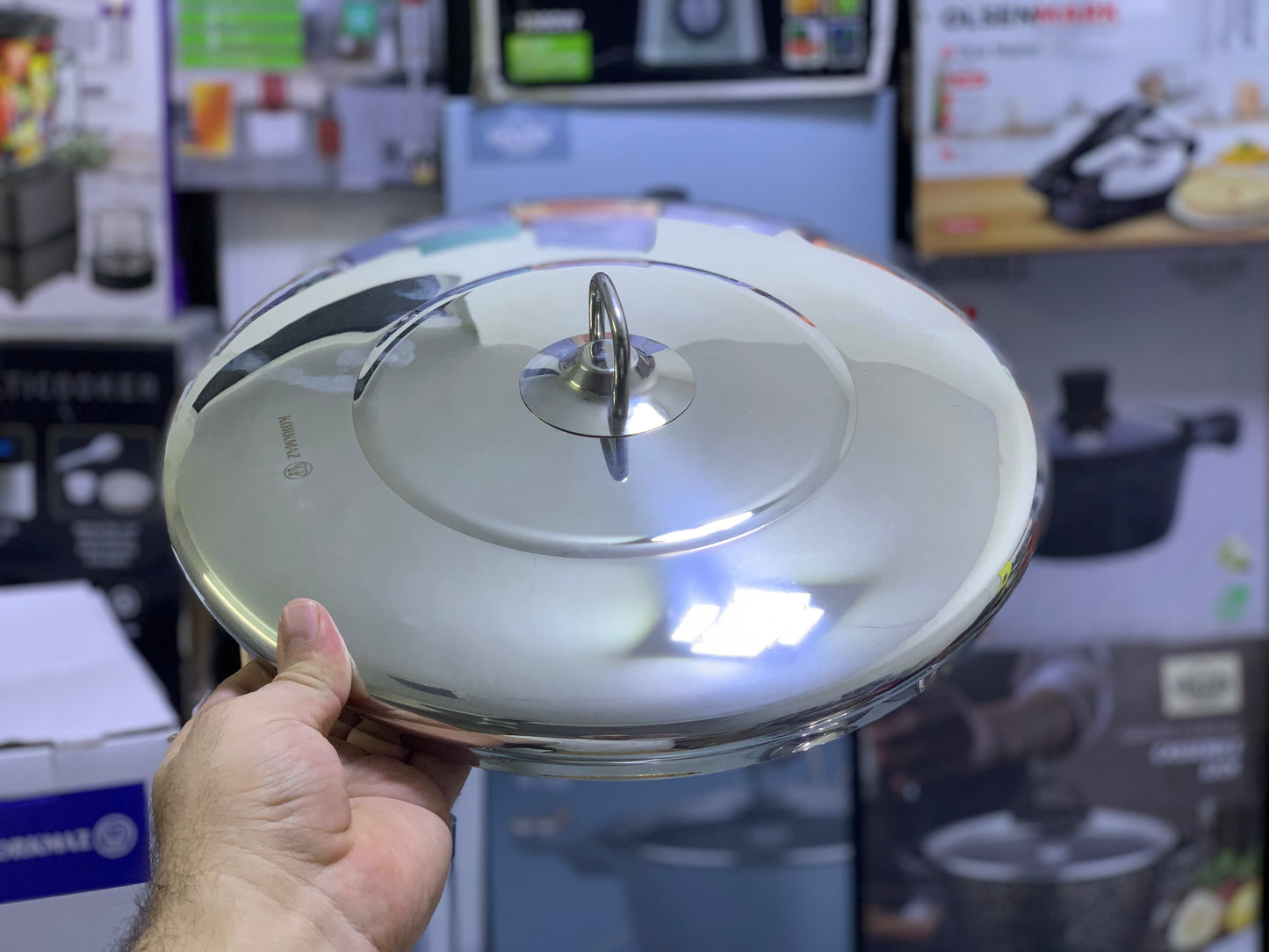 Korkmaz 10 Pieces cookware set| Steel lid