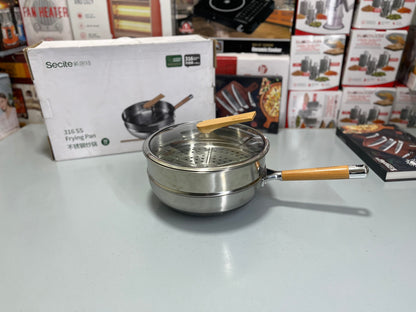 Secite 30cm Honeycomb Pan & Steamer