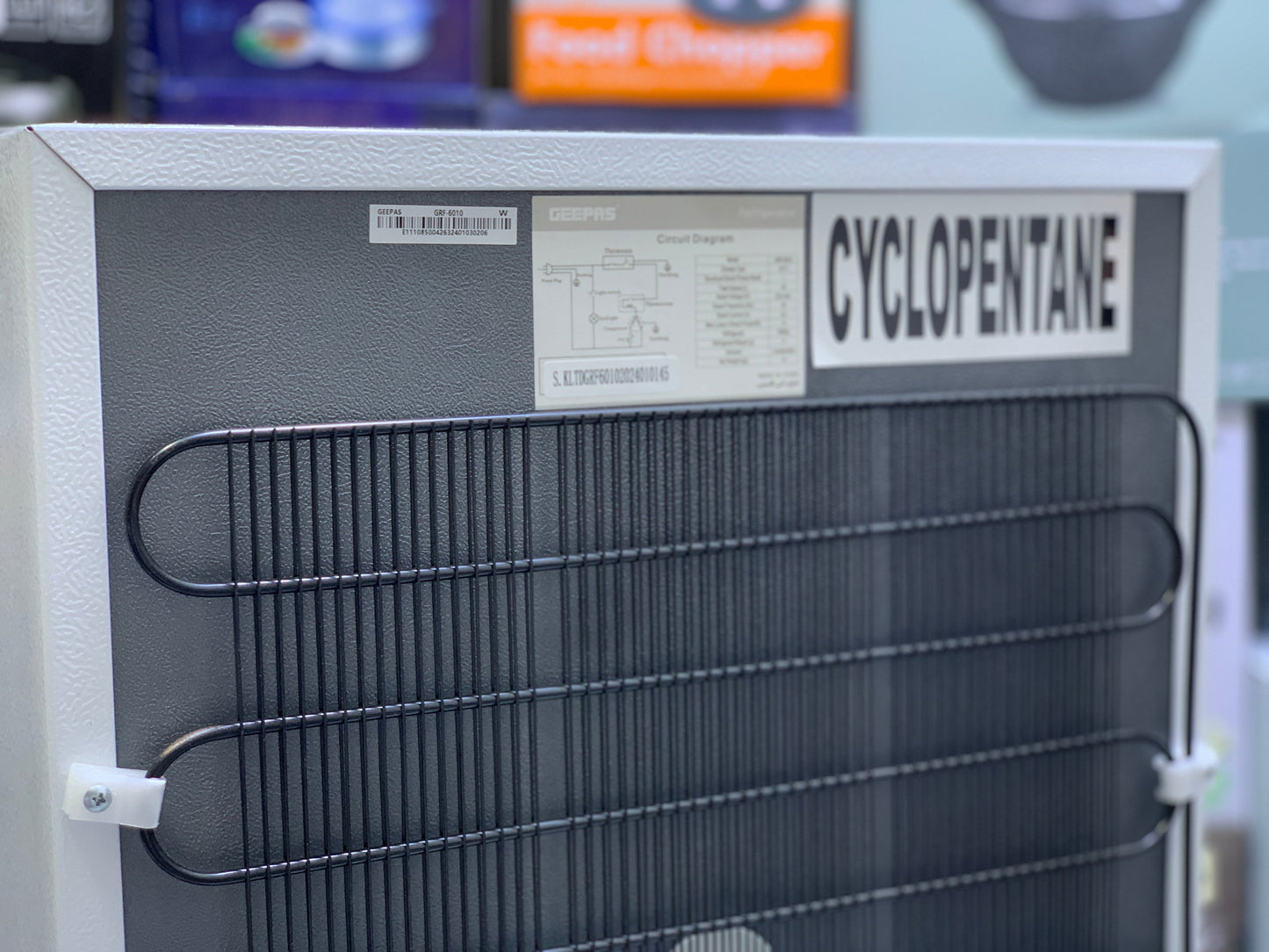 GEEPAS Mini Refrigerator 40L – Space-Saving & Efficient for Office and Room