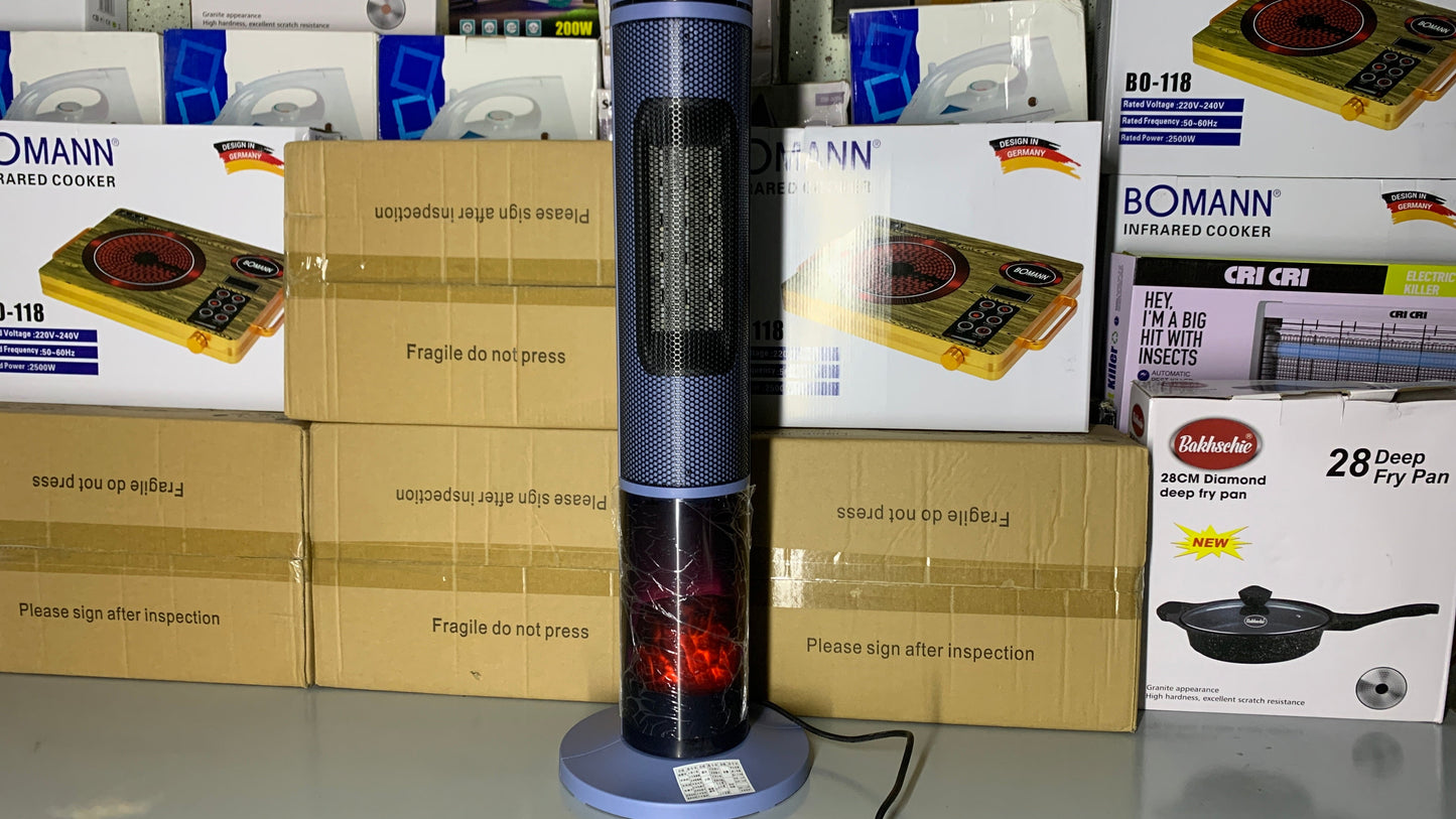 3D Flaming Stand Heater – Japanese Quality with Remote Control
