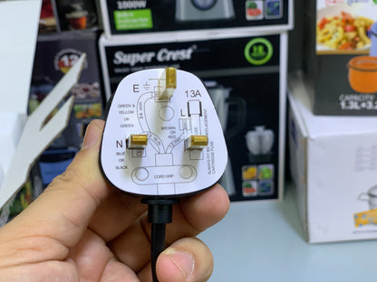 Geepas Multi-Functional Chopper – 5L Bowl | 500W Motor | Stainless Steel Blades | 2-Year Warranty