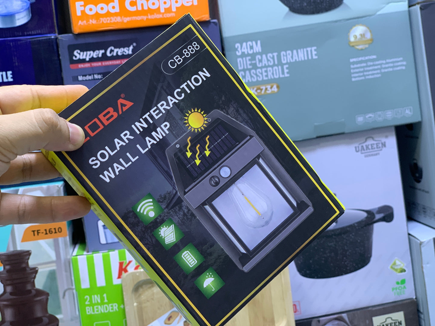 Coba Solar interaction wall lamp CB-888