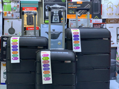 Swisssaber 3 Pieces Suitcase set